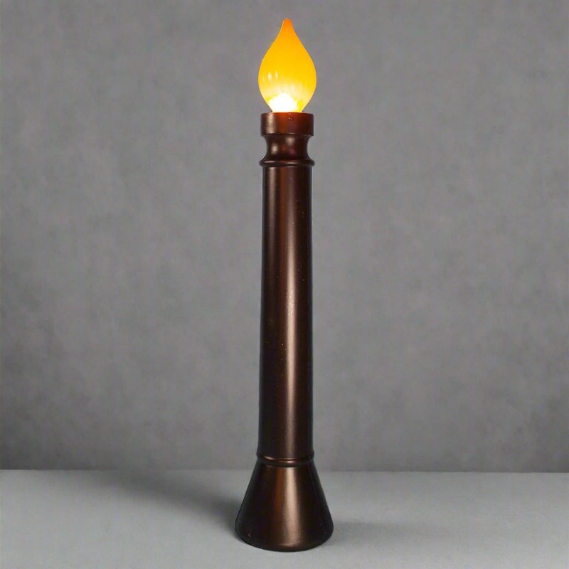 40 Lit Blow Mold Black Candle