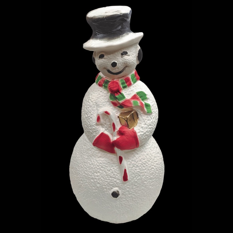 40 Lit Blow-Mold Snowman