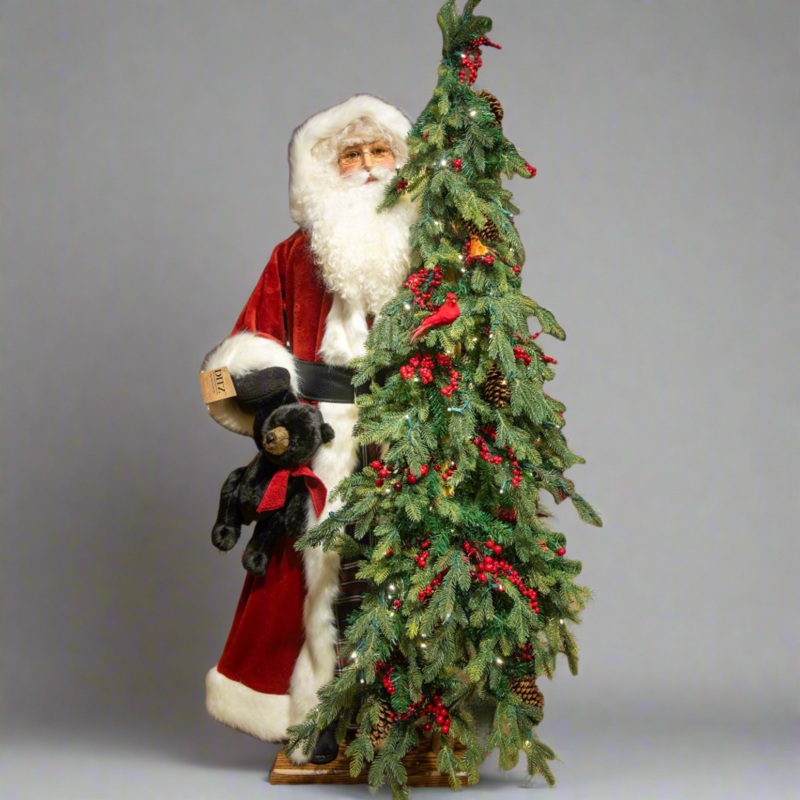 Father Christmas Large Figurine – Tartan Treasure, 57