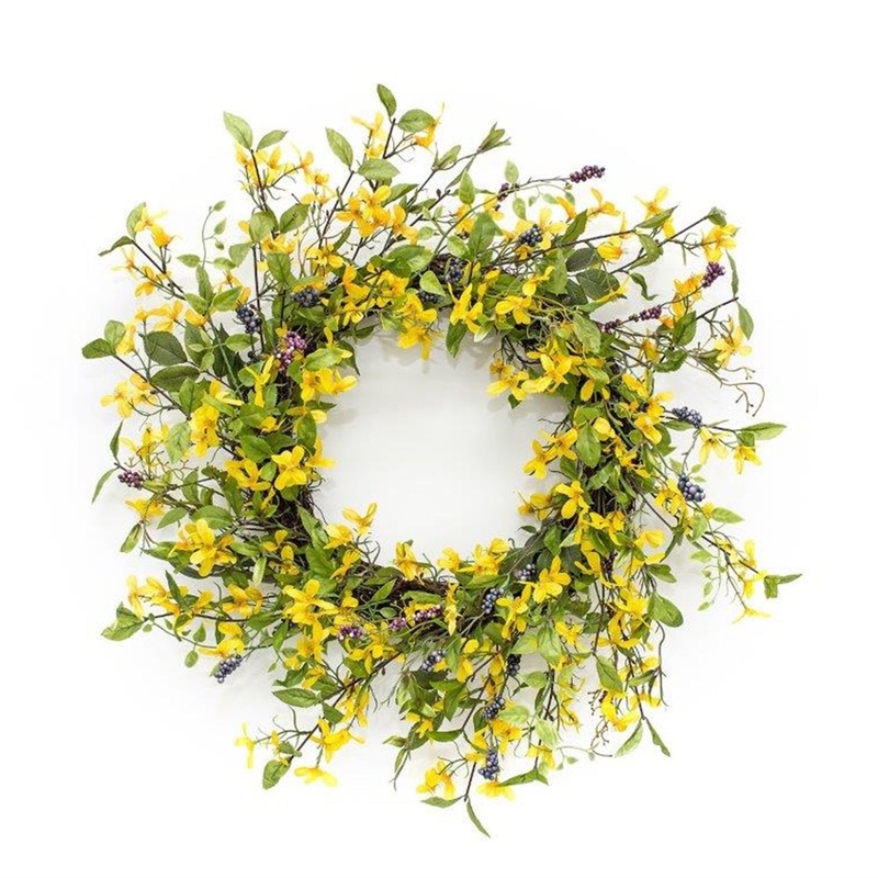Forsythia Wreath 27D