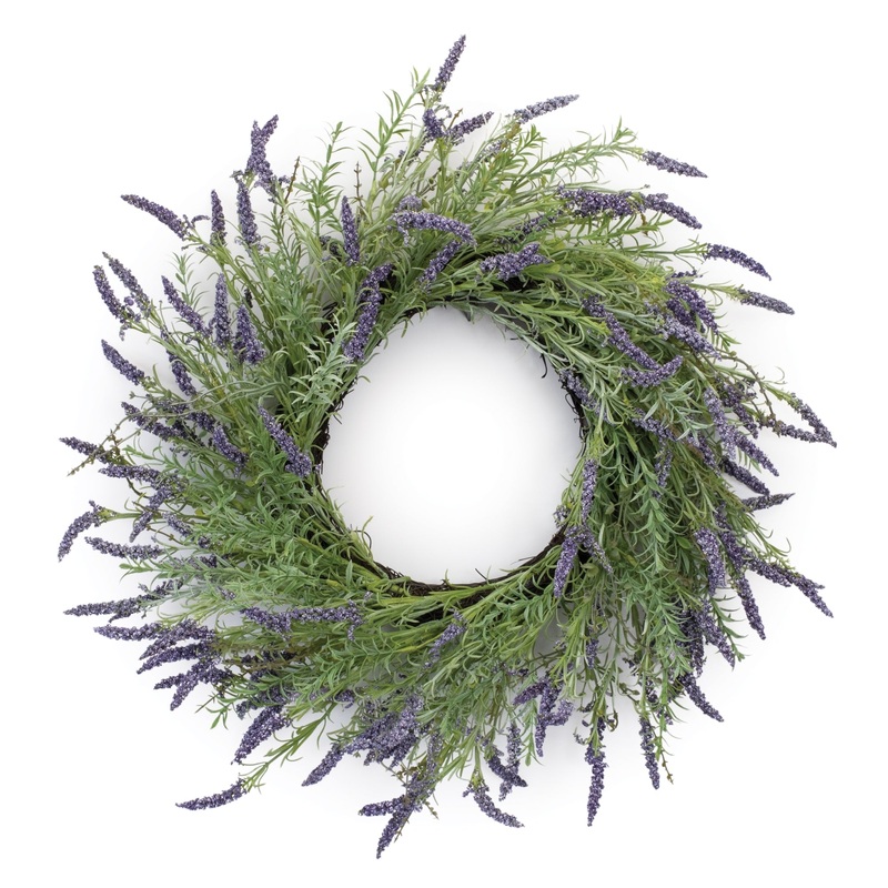 Lavender Wreath 24D