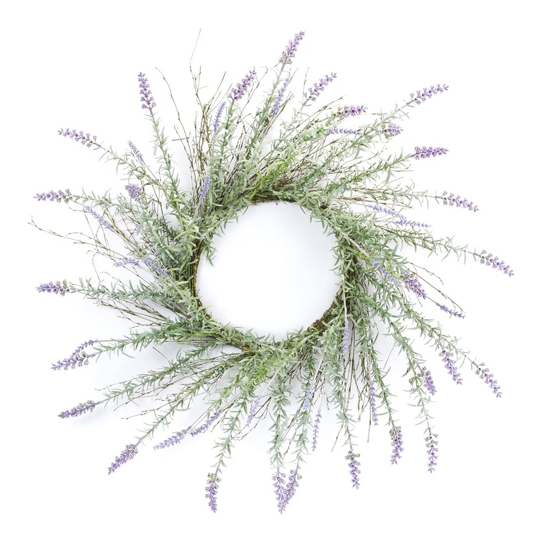 Lavender Wreath 28D