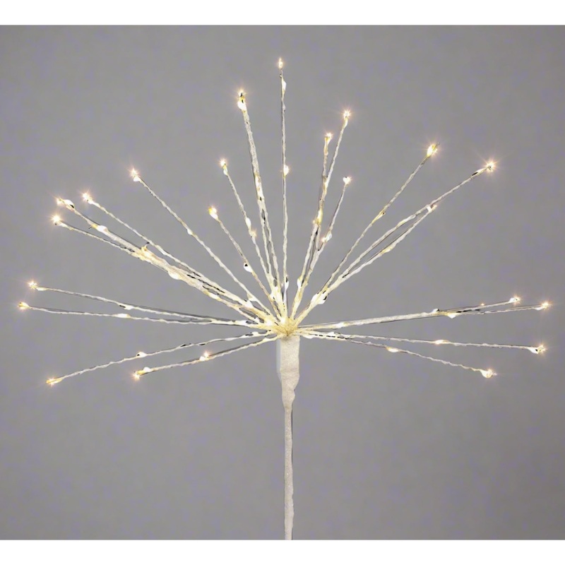 LED Starburst Tree Topper 15.5W x 23.5H 75 Lights UL Plug