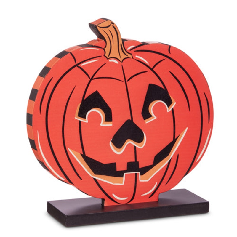 10 Jack O Lantern Cut Out Block