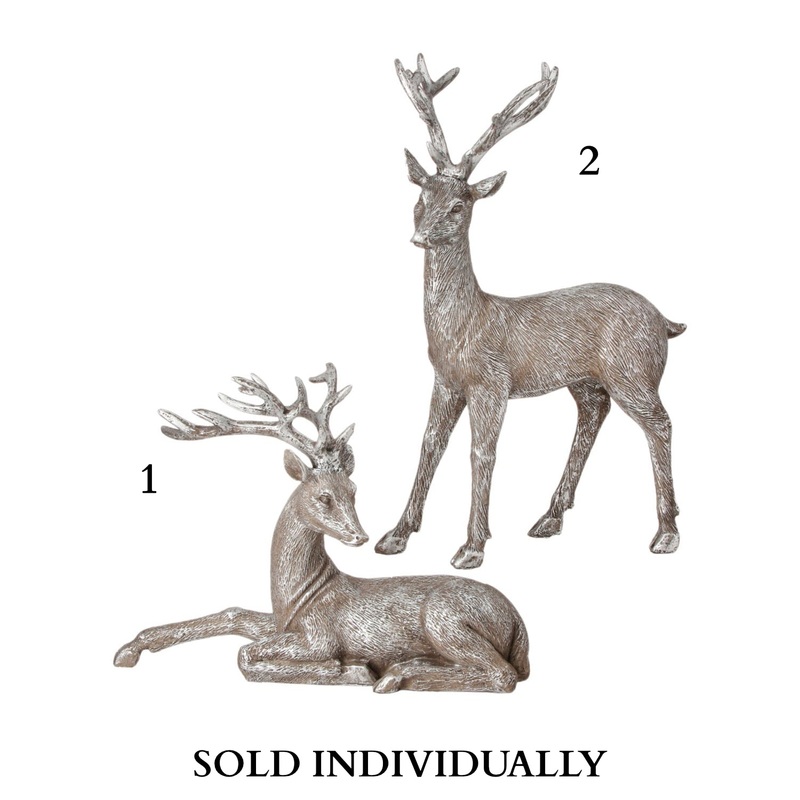 11-15 Resin Highlands Deer (2 Styles – Sold individually)