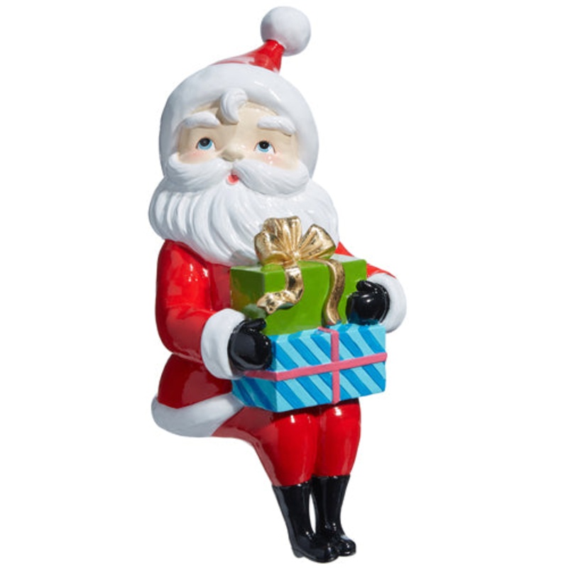 13.5 Sitting Retro Santa