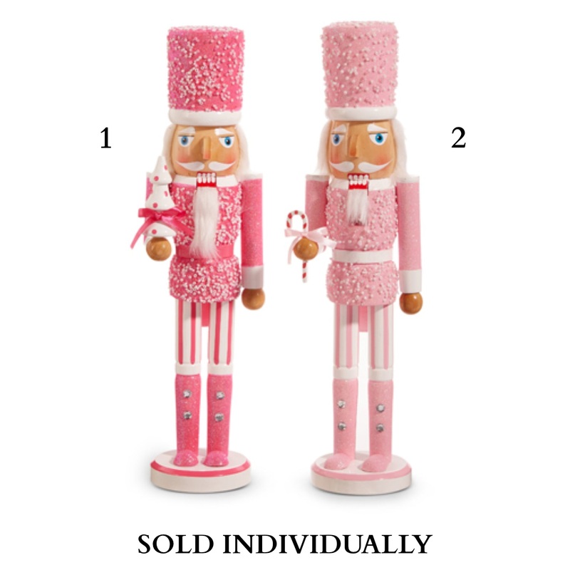 15.5 Pink Nutcracker (2 Styles – Sold individually)
