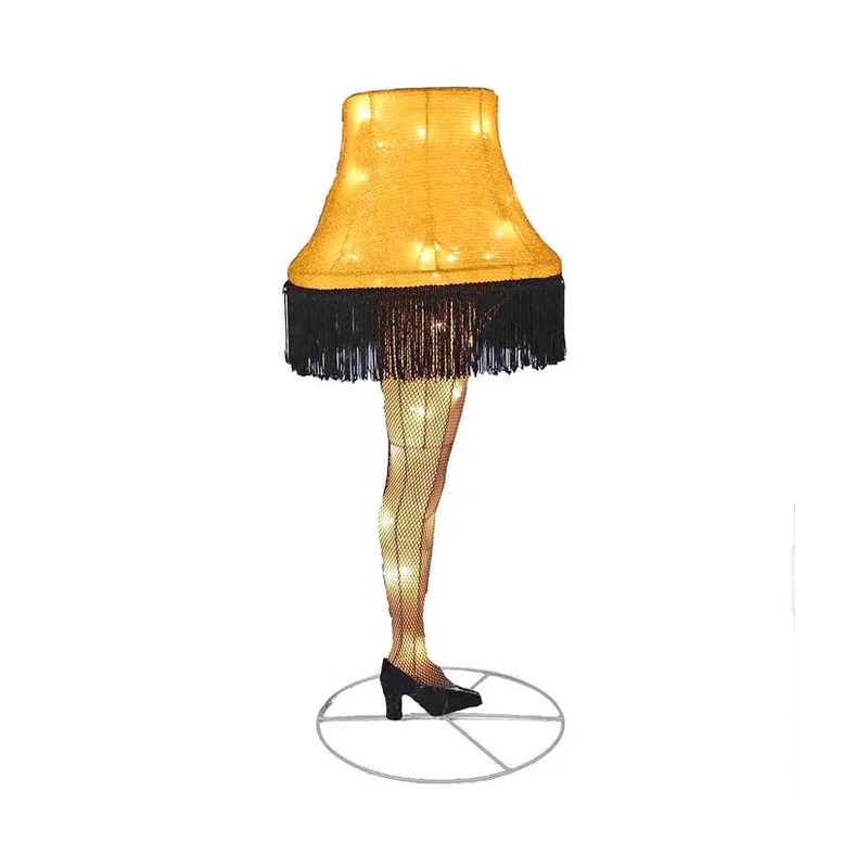 28 A Christmas Story Leg Lamp Lighted Tinsel Lawn Dcor