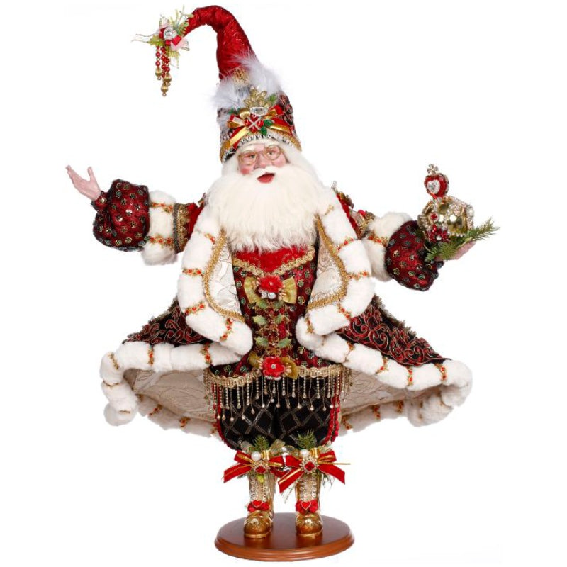 Heart of Christmas Santa Large Figurine, 27