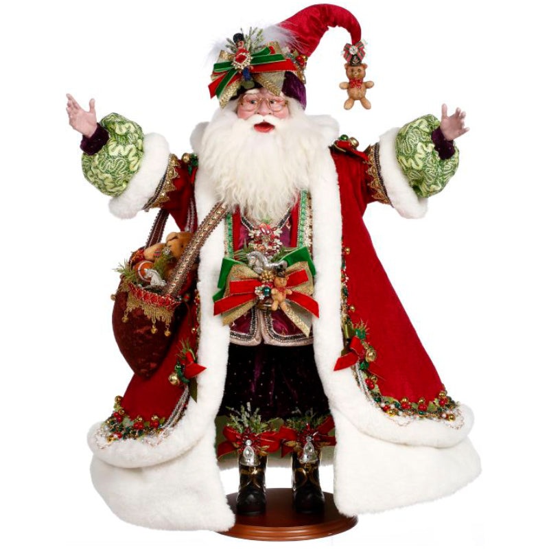 Kris Kringle Santa Large Figurine, 25