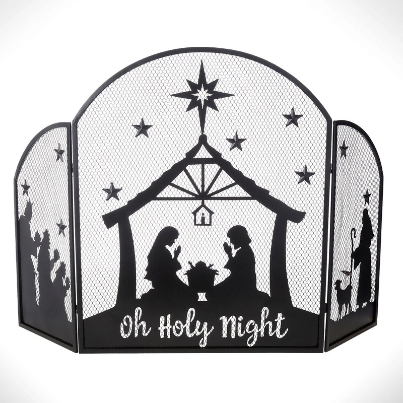 Nativity Fireplace Screen, 48