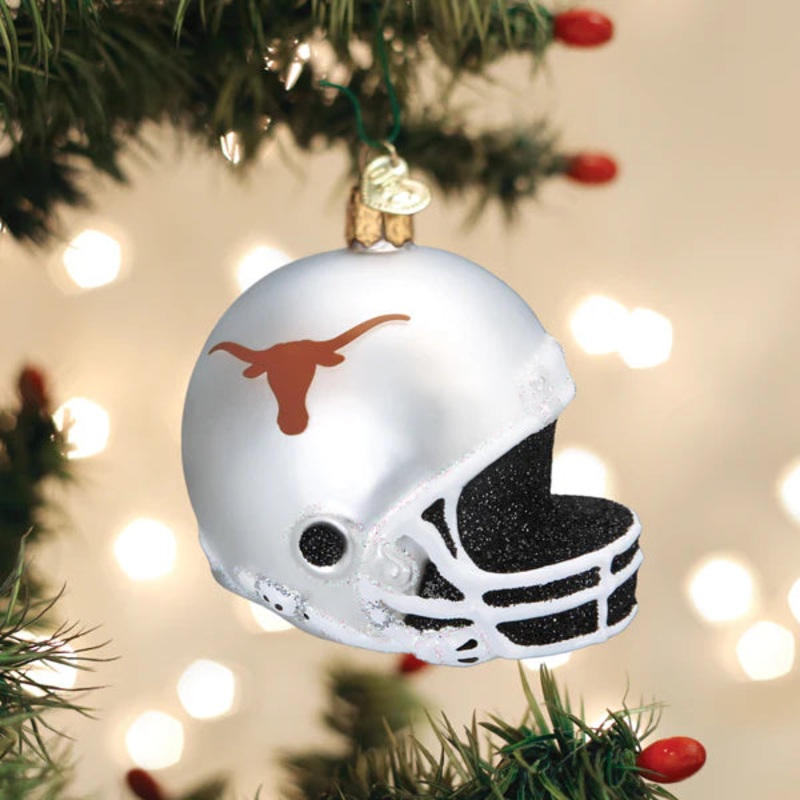 Texas Helmet Ornament, 4
