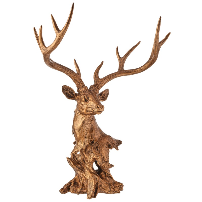 28 Resin Grand Highlands Deer Bust