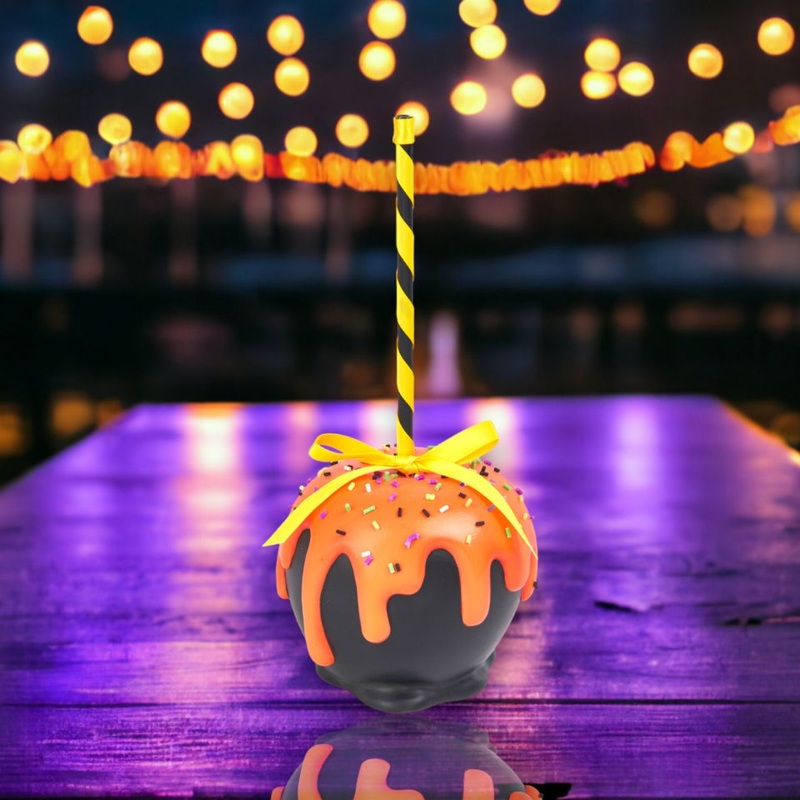 9 Orange Candy Apple