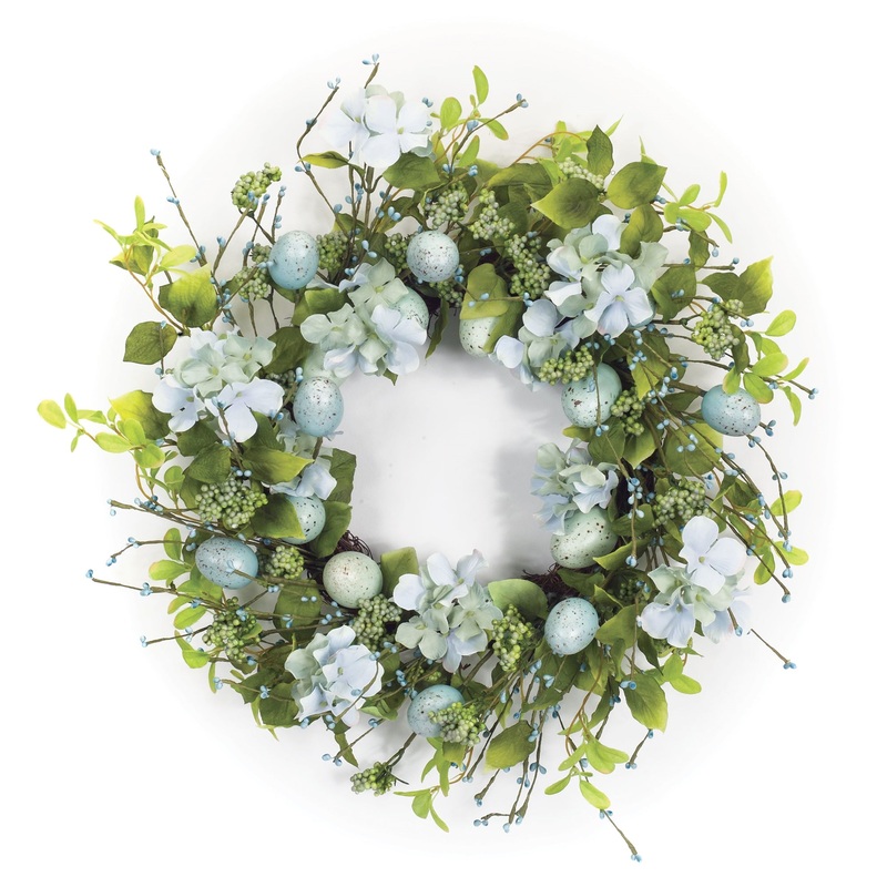 Egg & Floral Wreath, 22D