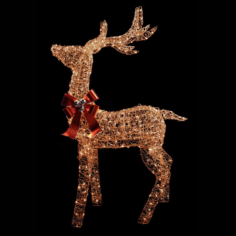 Lighted Buck Deer, 51