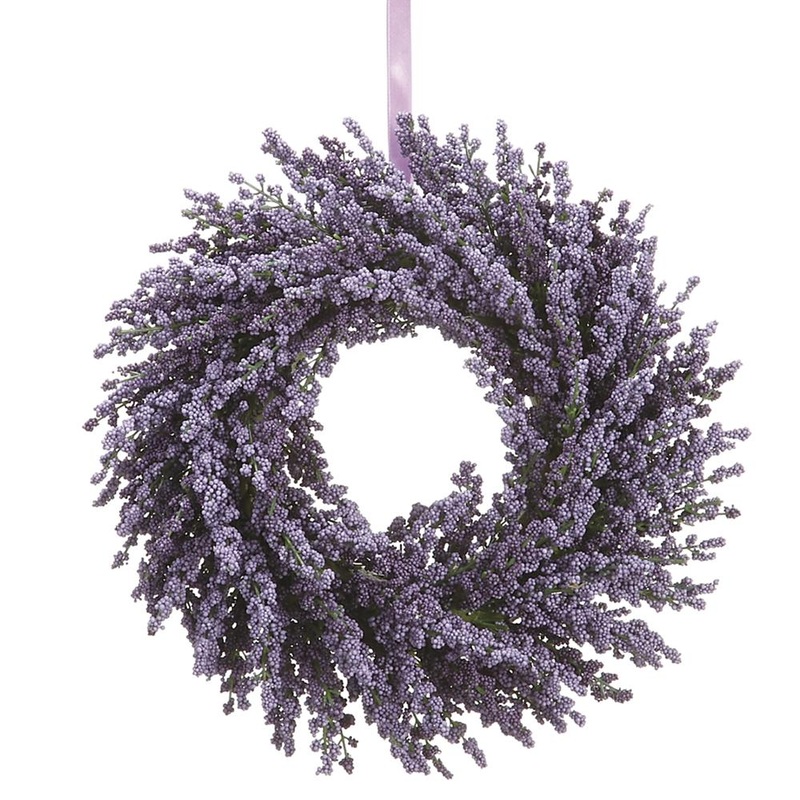 Lavender Wreath (Two Tone Lavender), 13