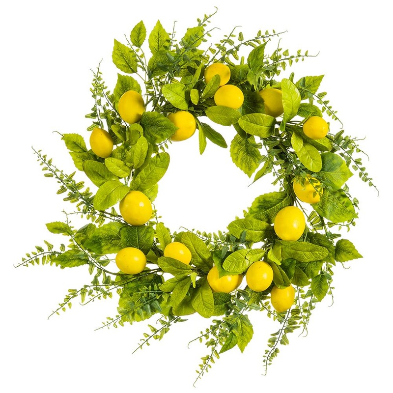 Lemon & Fern Wreath, 24
