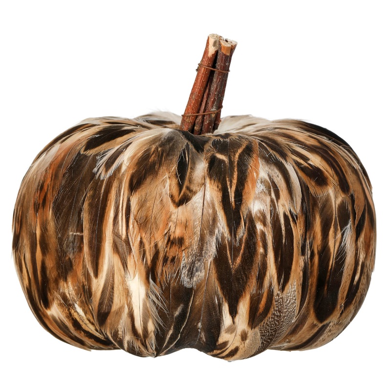 Natural Feather Pumpkin, 7