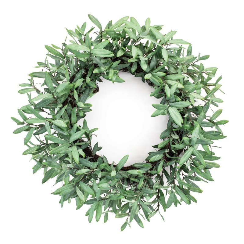 Olive Leaf Wreath, 28
