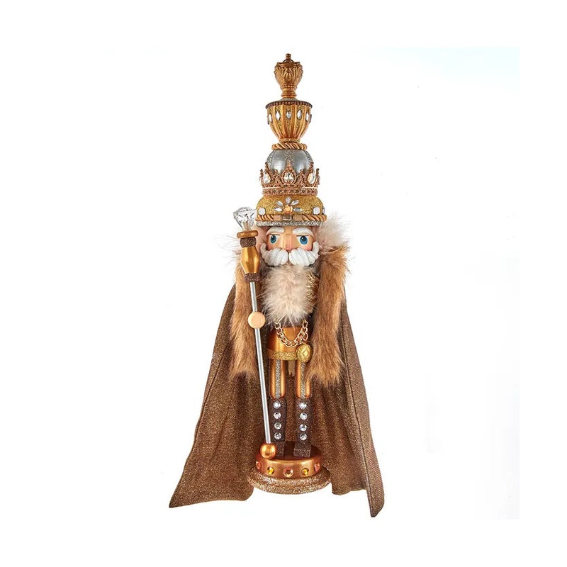 17.5 Hollywood Nutcrackers Gold King Nutcracker