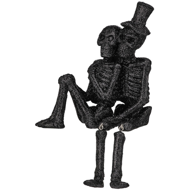 Black Resin Skeleton Couple, 8