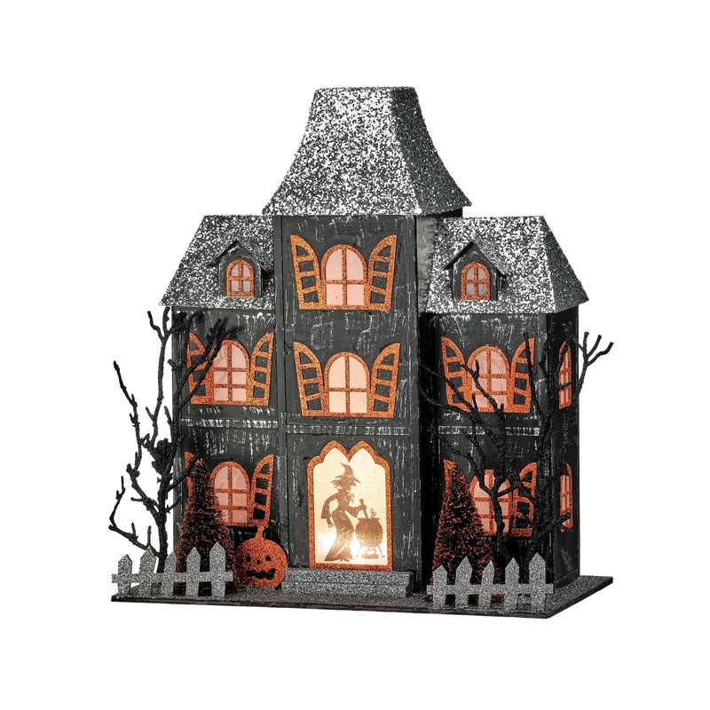 Cardboard LED Witch’s House, 14.5