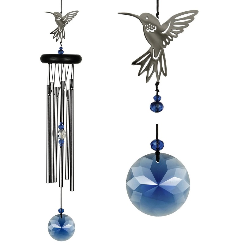 Crystal Hummingbird Chime, 18