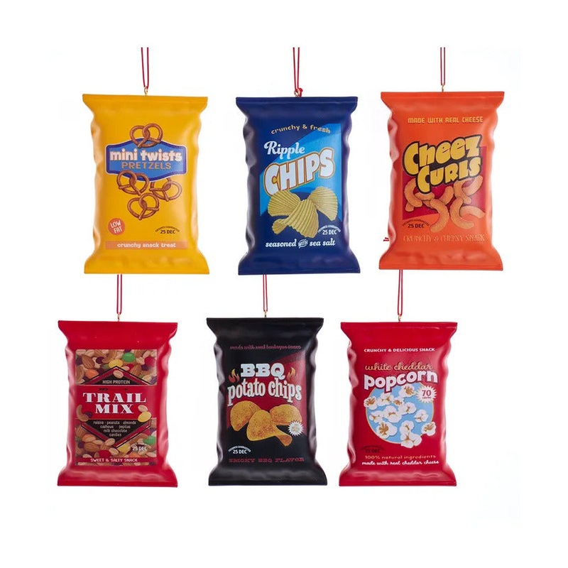 Snack Bag Ornaments/sold individually