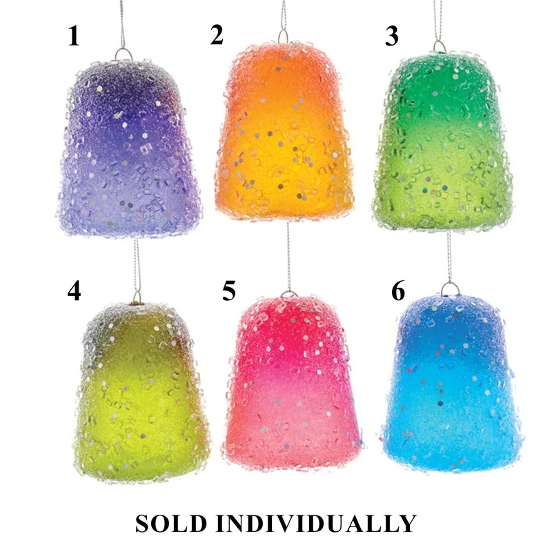 Two-Tone Gumdrop Ornaments (6 Styles  Sold individually)