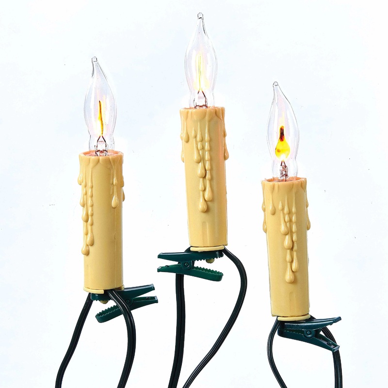 UL 7L Flicker Flame Candle Light Set, 9′