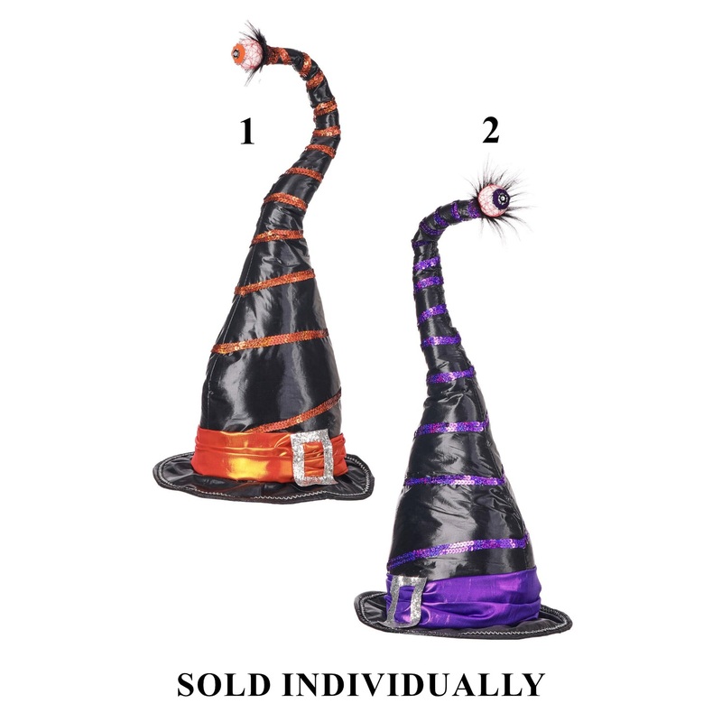 Witch’s Hat w/Eyeball, 25 (2 styles – sold individually)