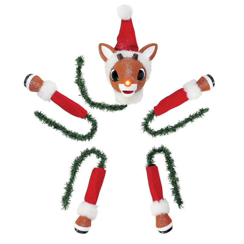 Rudolph In A Cinch Ornament
