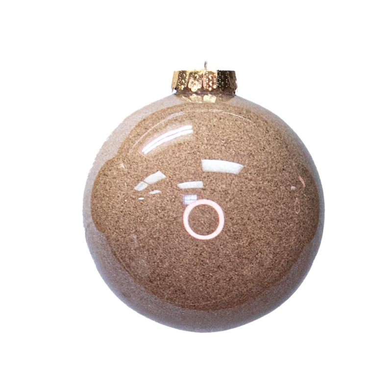Shatterproof Sand Ball Ornament, 4 (100MM)
