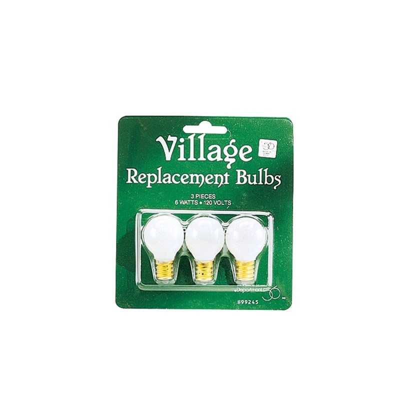 Village Accessories – Replacement Round Lite Bulbs