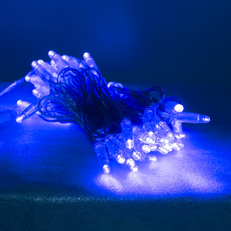 24V Blue LED String Lite PVC Low Voltage