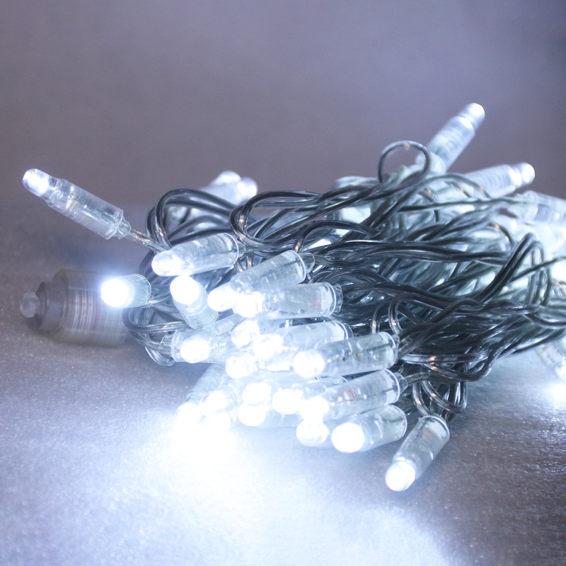 24V White LED String Lite PVC Low Voltage