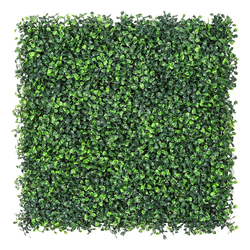 Artificial Plant Wall  Boxwood Panel (20in x 20in)