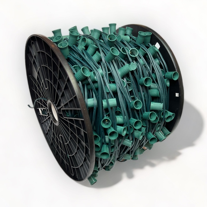 Green C-7 Stringer Spool (1,000′ long, 6 spacing)
