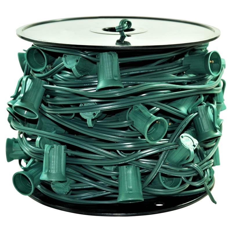 Green C-9 Stringer Spool (1,000′ long, 12 spacing)