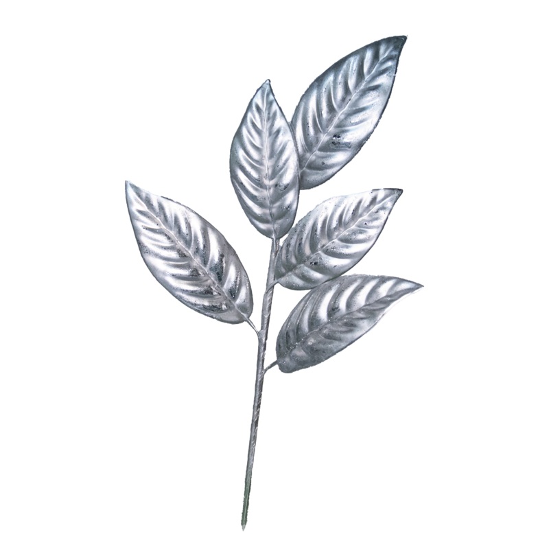 Large Fabric Magnolia Leaf Spray, 16