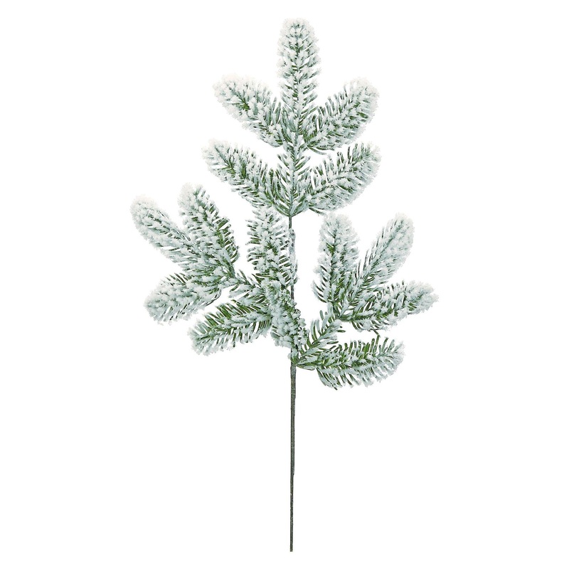 Snowy Noble Fir Spray, 21 (Green)