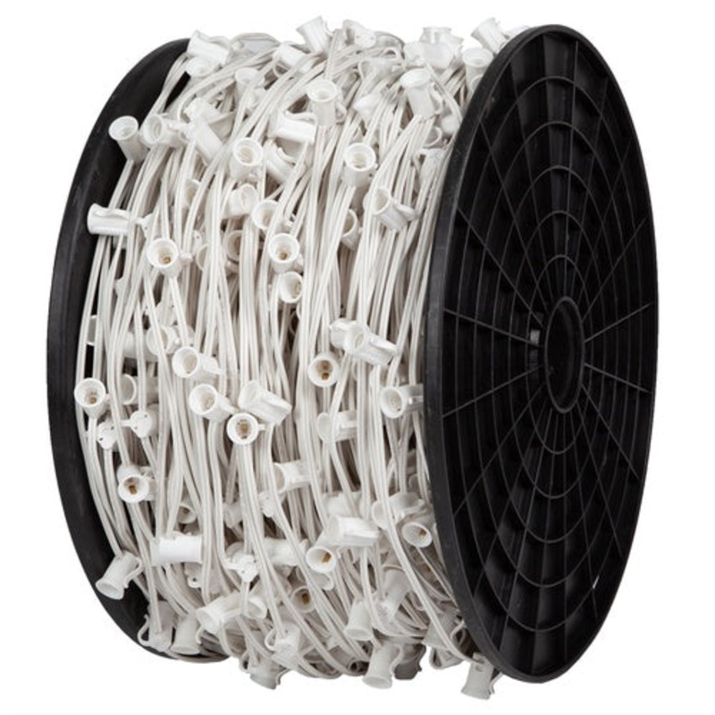 White C-9 Stringer Spool (1,000′ long, 12 spacing)