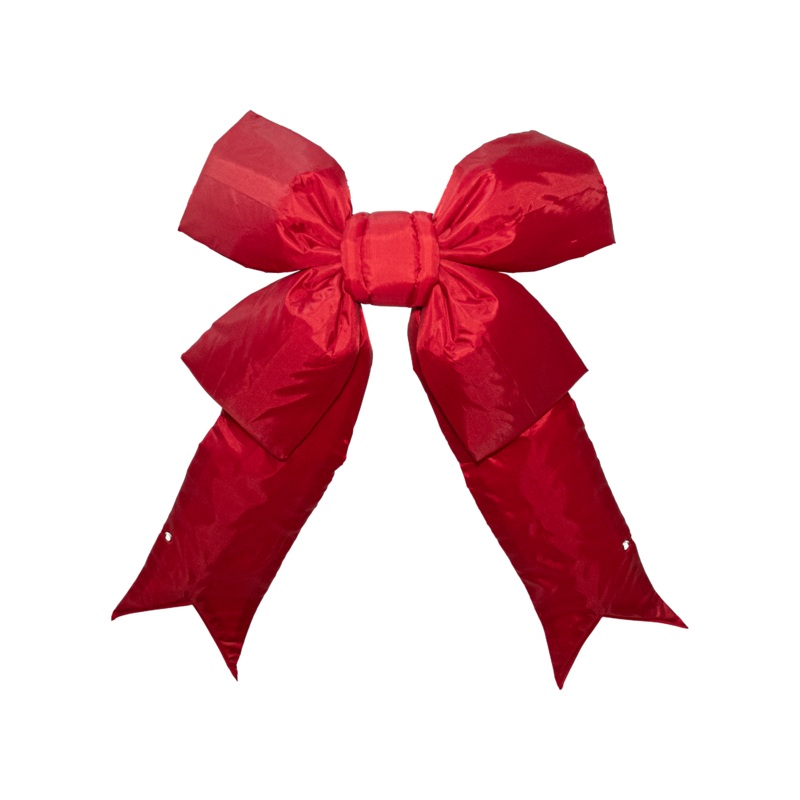 24 Red Nylon Solid Structure Bow (indoor)