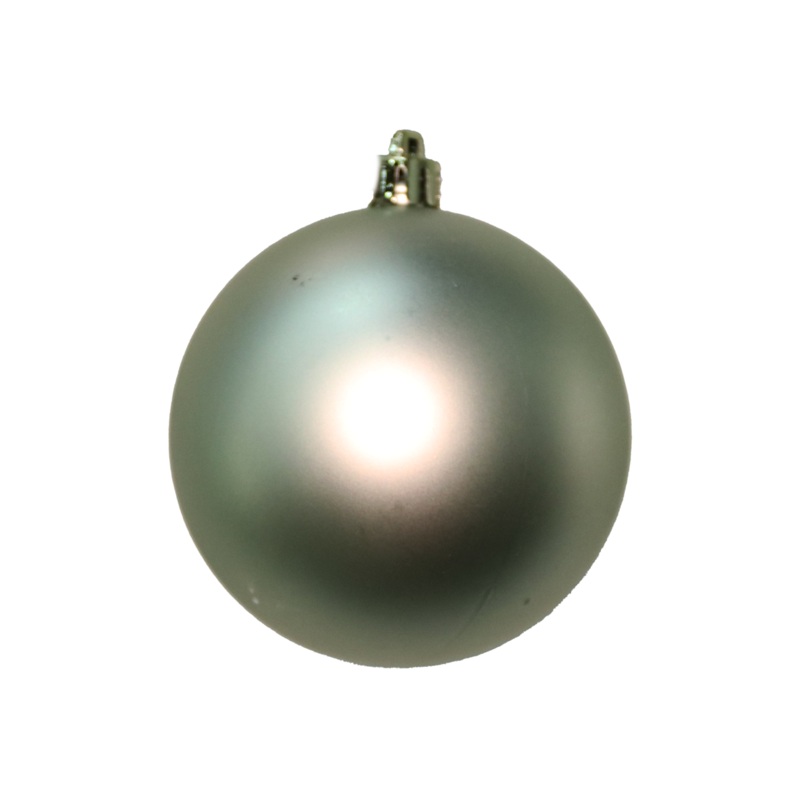 Shatterproof Plastic Wrought Iron Matte Ball Ornament, 6 (150MM)