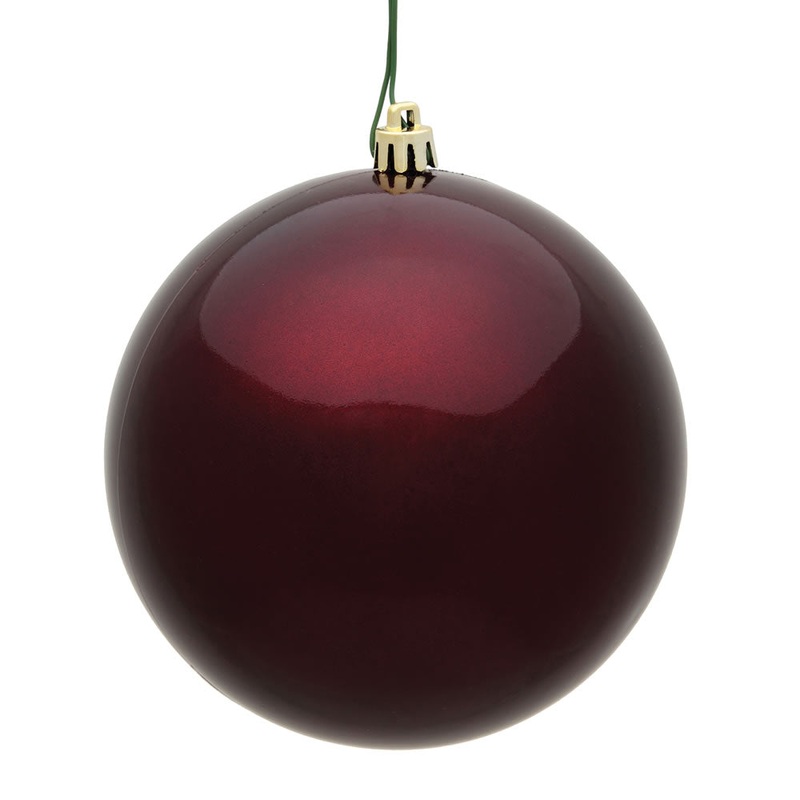Shatterproof Vine Candy Apple Ball Ornament, 8 (200MM)