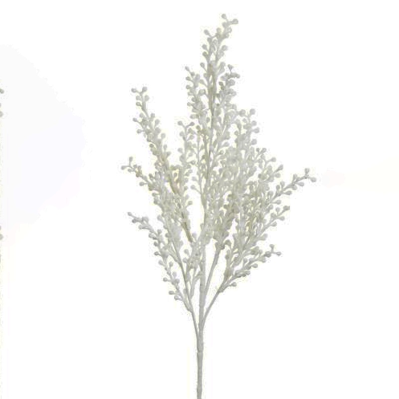 Aglaia Berry Spray, White Finish, 31.5