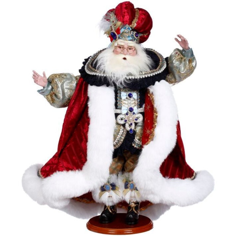 Joyeux Noel Santa Figurine, 22