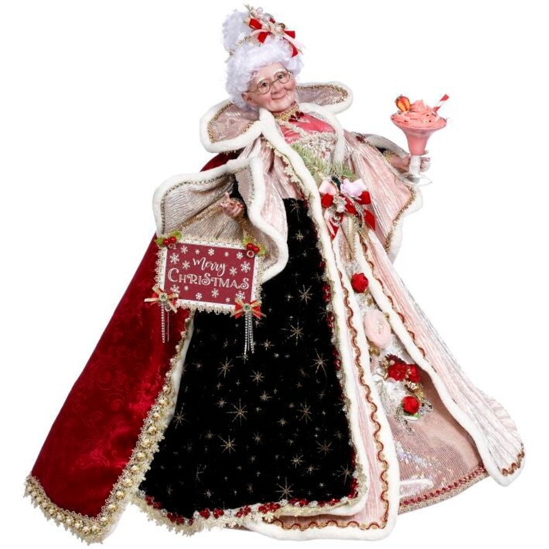 Mrs. Claus Fashion Figurine, 24