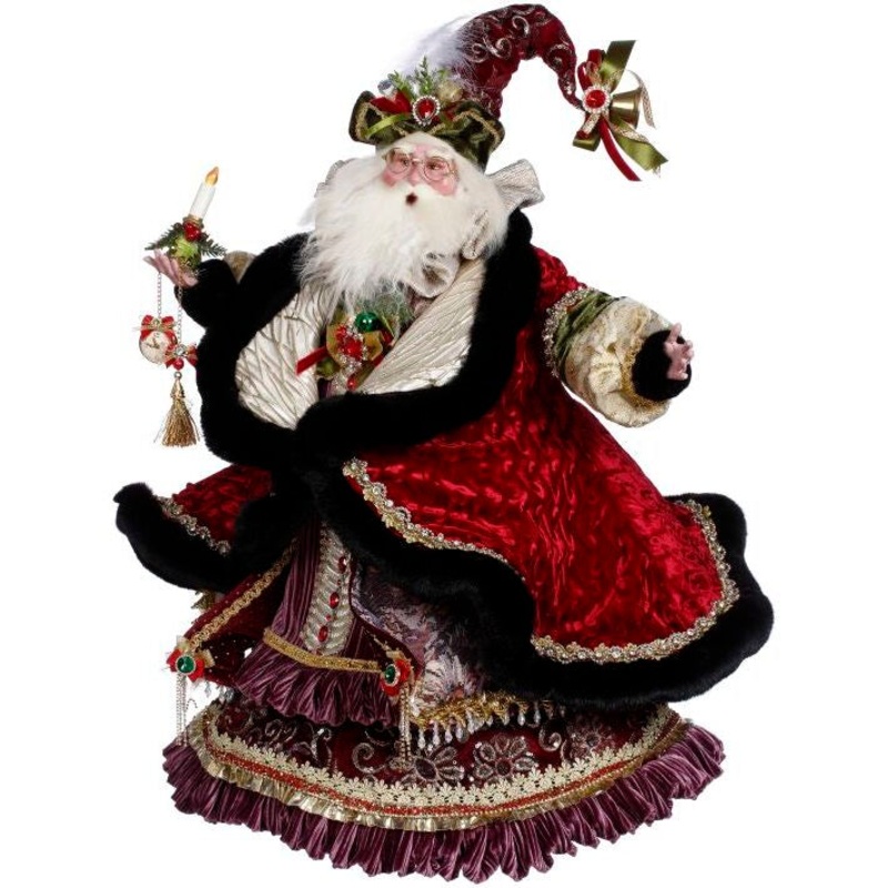 Night Before Christmas Santa Figurine, 23.5